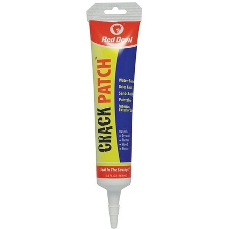 RED DEVIL 0 Spackling Paste White, White, 55 floz Squeeze Tube 805